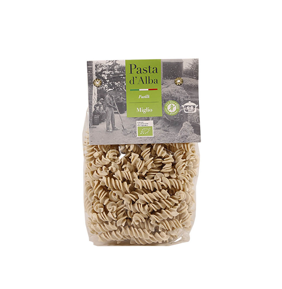Fusilli di Miglio Bio Senza Glutine - Pasta d'Alba