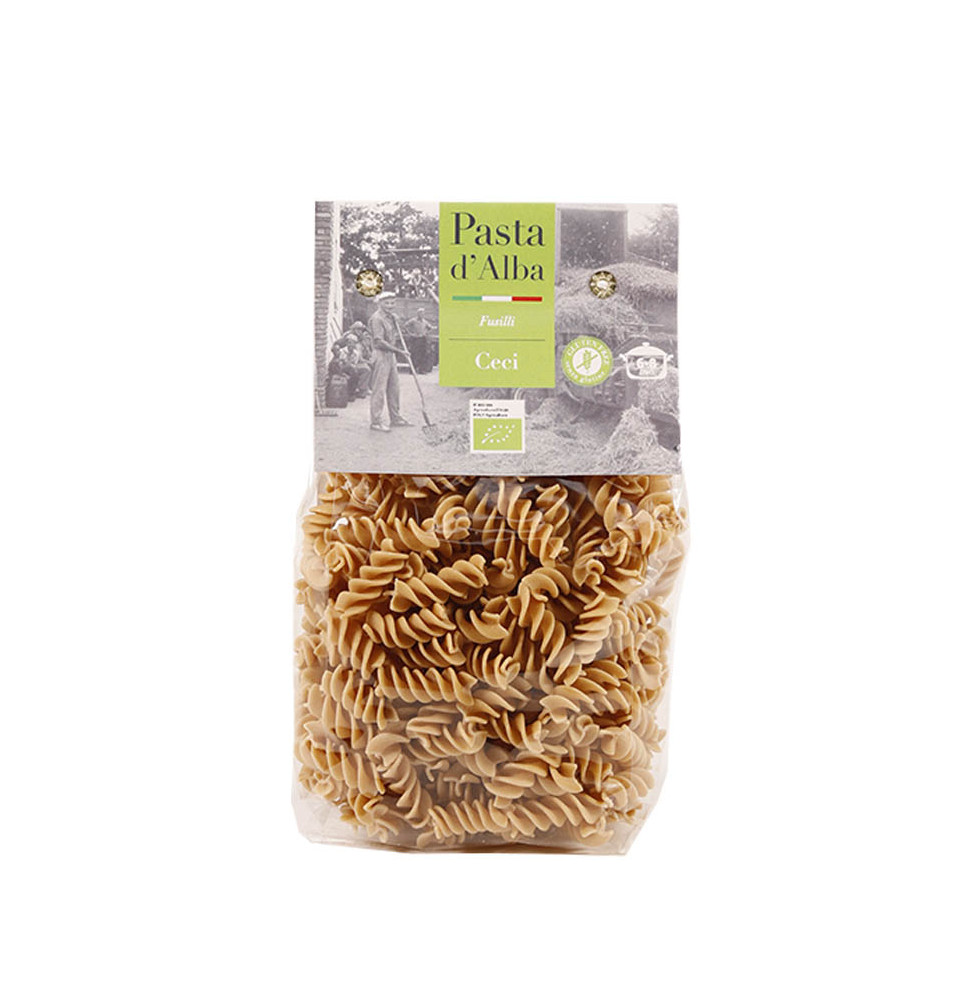 Organic Chickpea Fusilli Gluten Free - Pasta d'Alba
