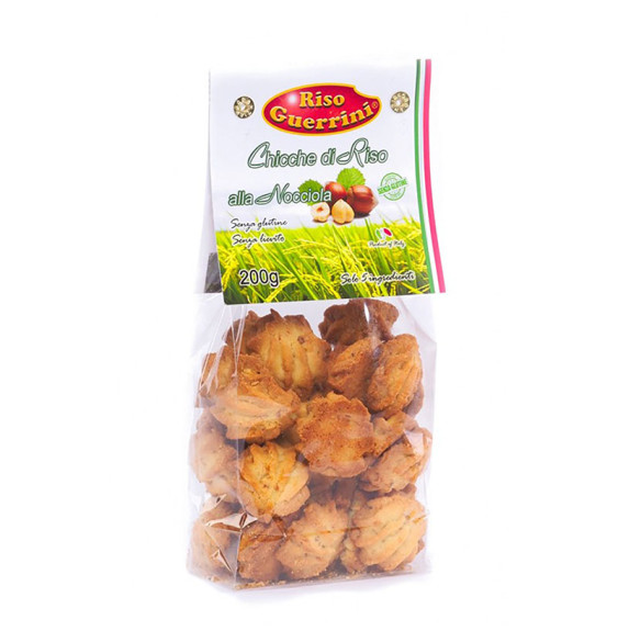 Frollini di Riso alla Nocciola "Chicche" - Guerrini