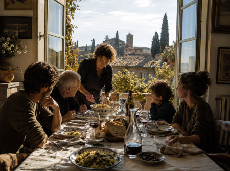 Il pranzo della domenica: l'architettura italiana del tempo lento