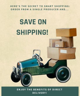 Save for shipping